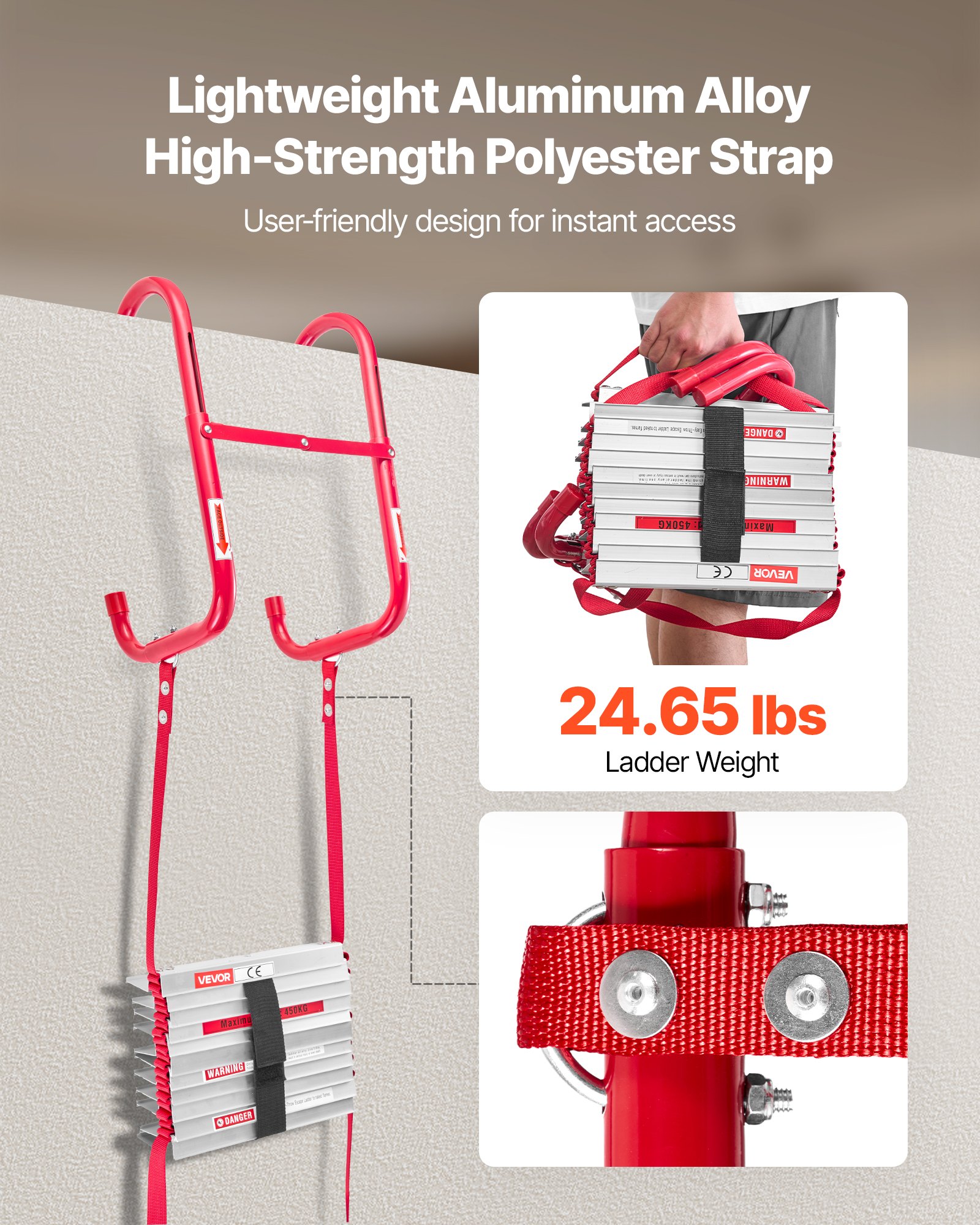Fire Escape Ladder, 5-6 Story  - Fire Escape Ladder recensie en prijs