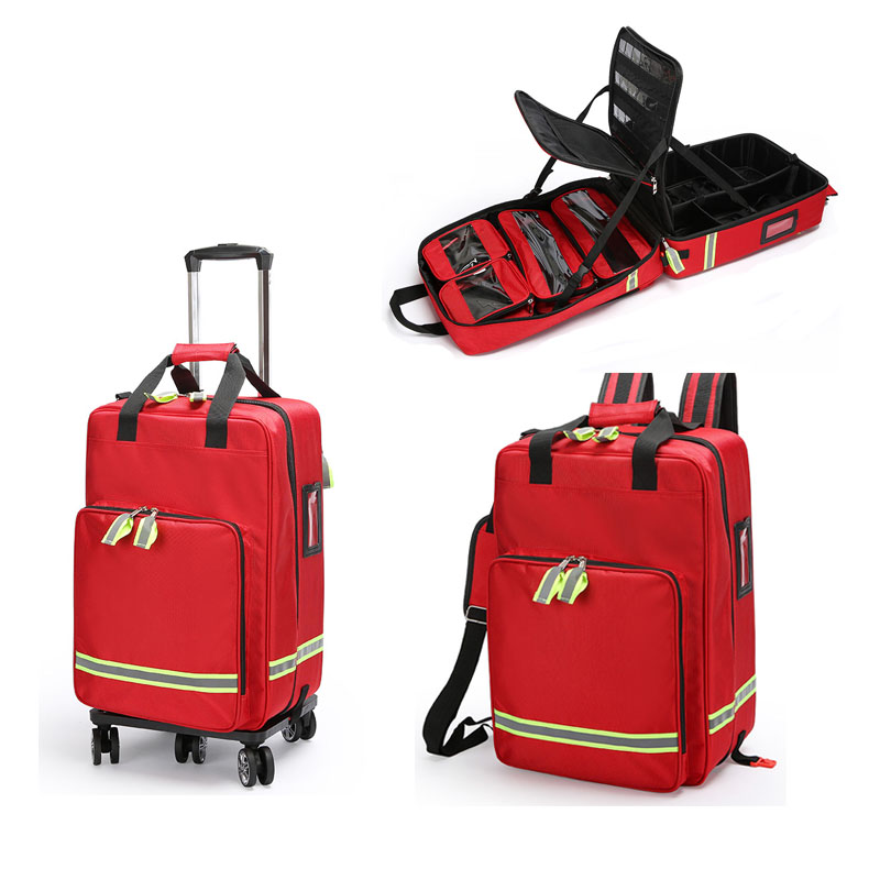 Large Capacity Empty Trolley F - First Aid Bag Kit recensie en prijs