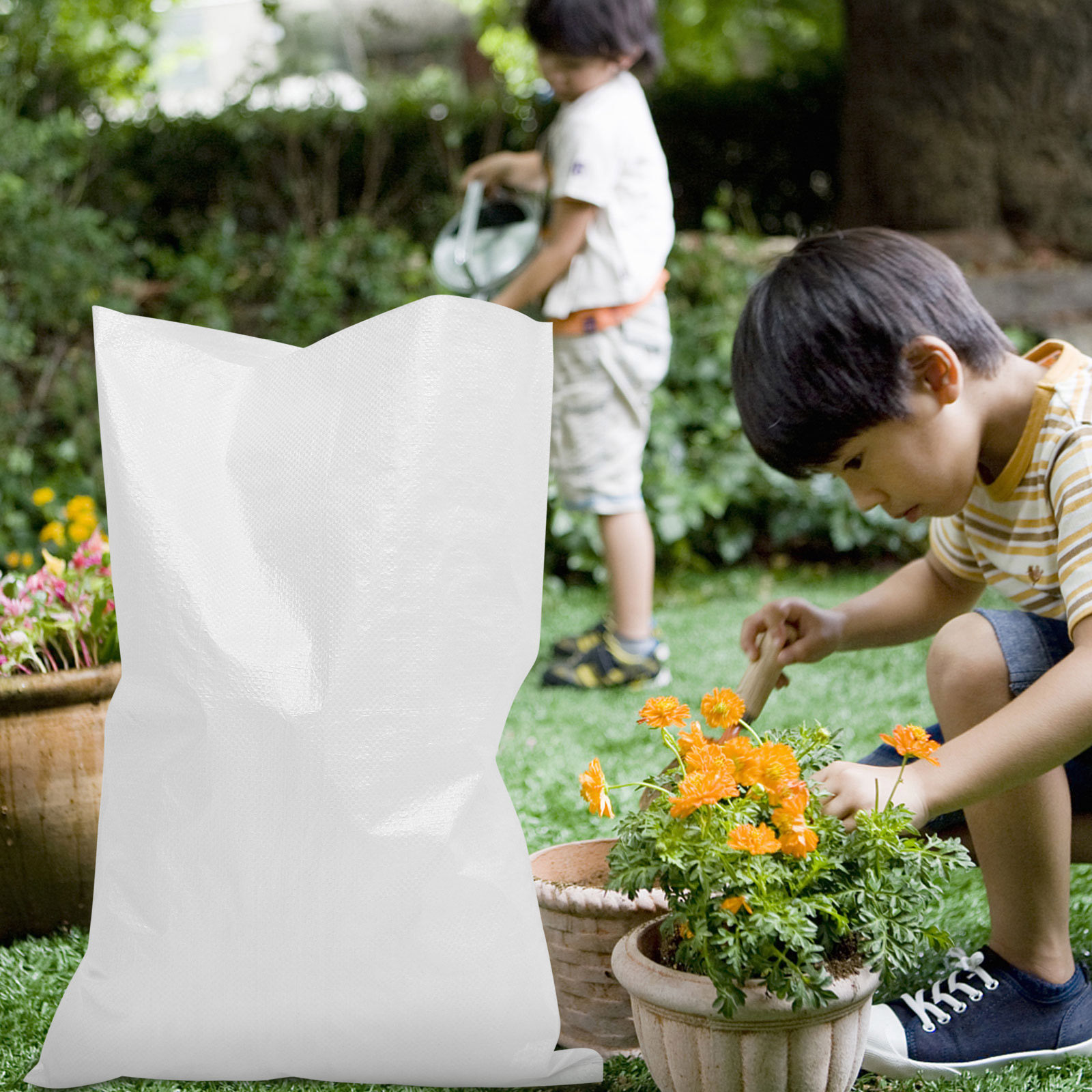 5Pcs Waterproof Woven Sandbags - Flood Barrier Bag recensie en prijs