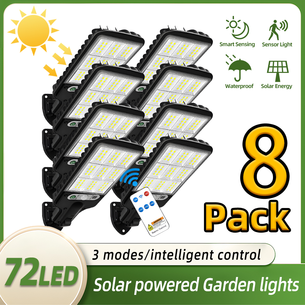 1/8pc Solar Outdoor Floodlight - Power Outage Light recensie en prijs