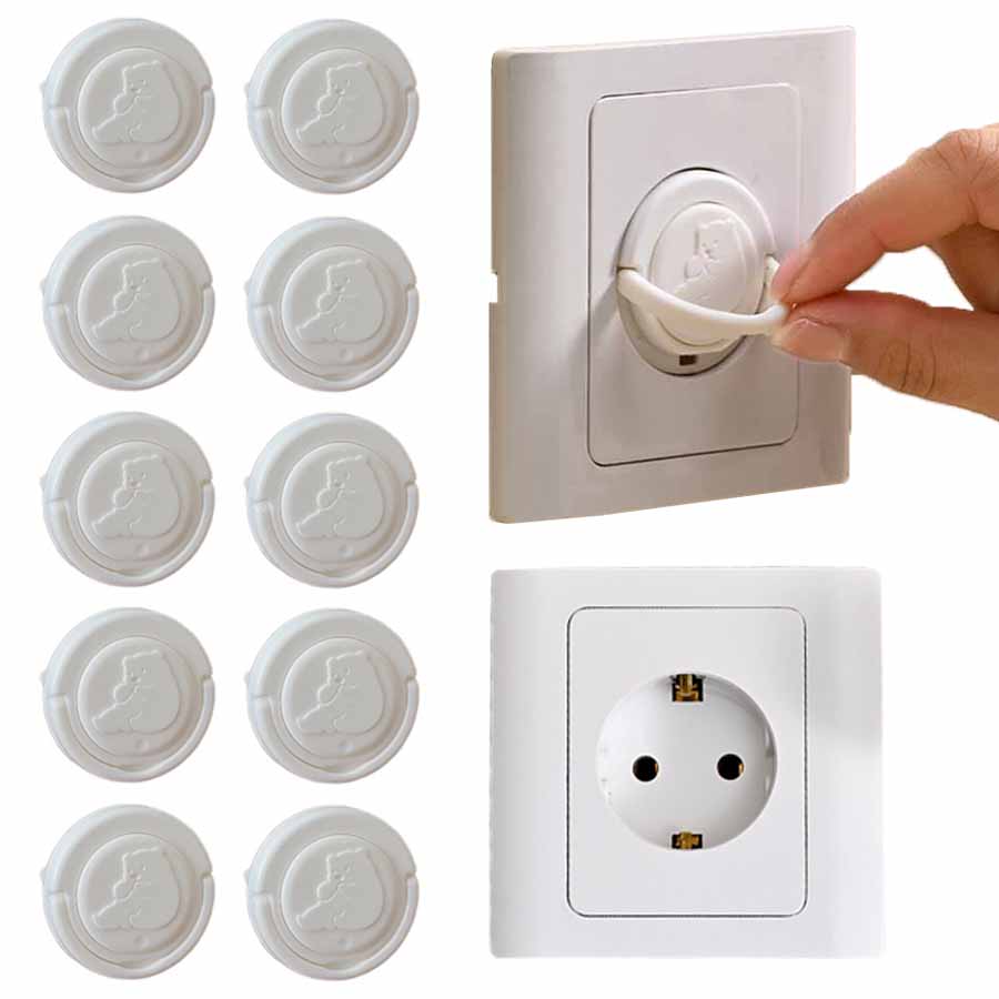 5/10pcs Baby Electrical Safety - Outlet Cover Baby recensie en prijs