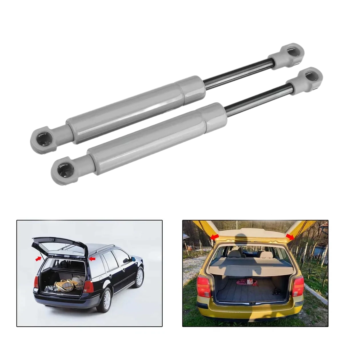 Grey Support Rod 195mm 8mm Car - Window Lock Bar recensie en prijs