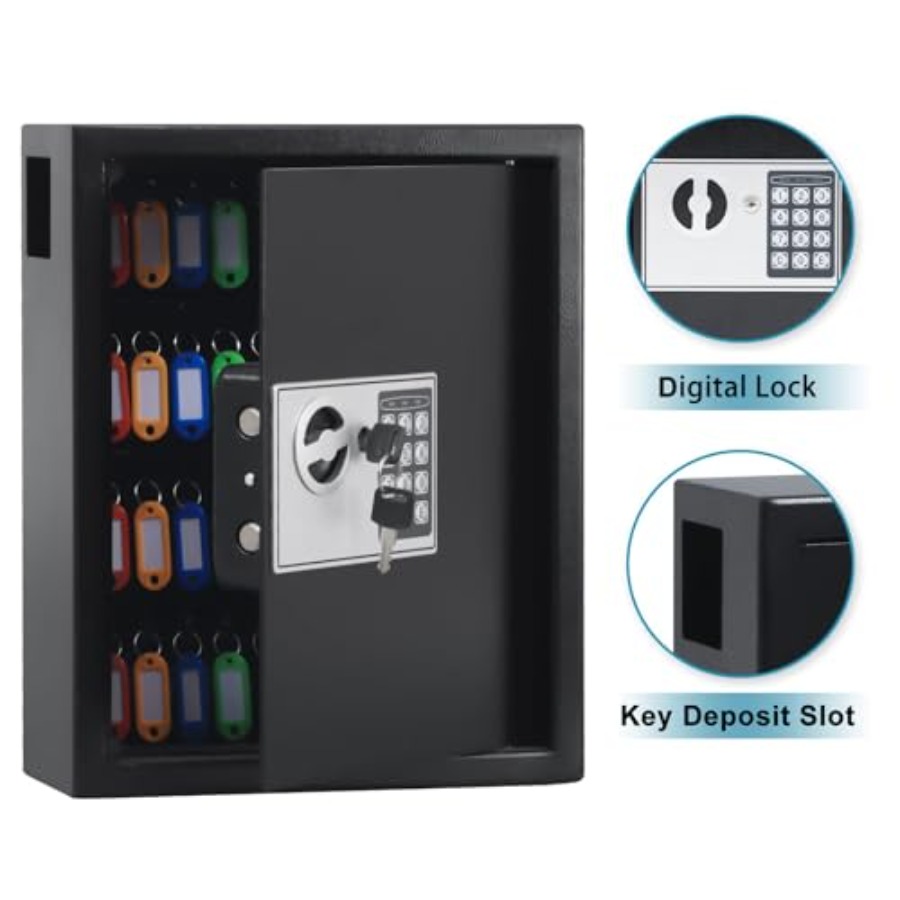 Wall mount electronic key cabi - Lockbox Key Secure recensie en prijs