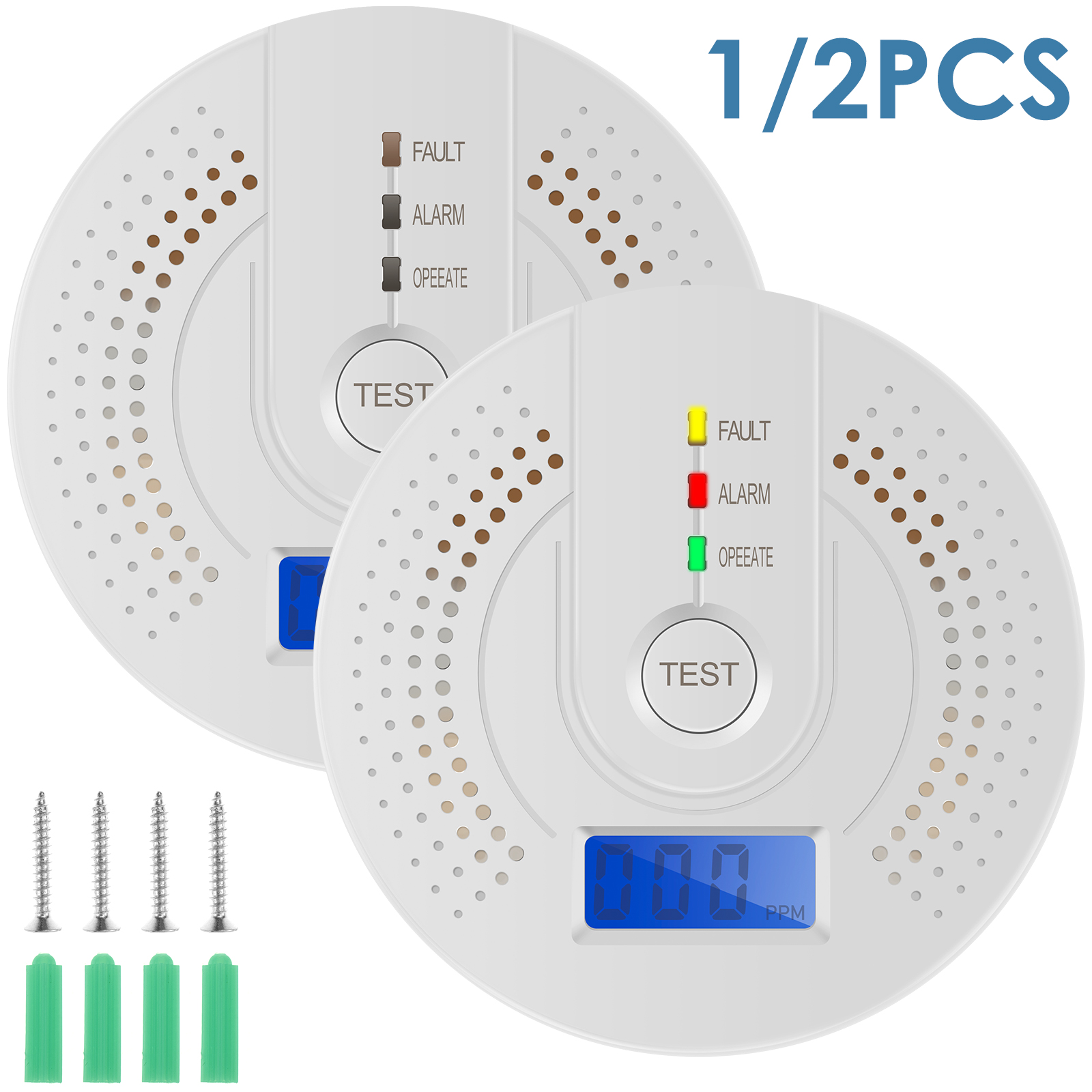 Independent CO Alarm Sensor Ca - Smoke Detector Interconnected recensie en prijs