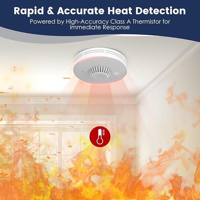 Wireless Interlinked Smoke and - Smoke Detector Interconnected recensie en prijs